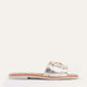 Rosa Genuine Leather Women Sandals Gold