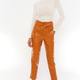 Soho Saffron Leather Pants Women
