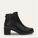 Adese Genuine Leather Black Boots