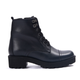 Asia Genuine Leather Navy Blue Boots