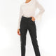 Joel Mat Navy Blue Leather Pants Women