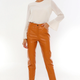 Joel Saffron Leather Pants Women