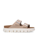 Birkenstock Arizona Chunky Light Rose Suede Leather Narrow