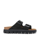 Birkenstock Arizona Chunky Black Suede Leather Narrow