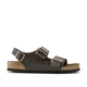 Birkenstock Milano Dark Brown Smooth Leather Narrow