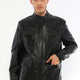 Bernard Black Leather Jacket Men Jeyka