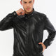 Tom Black Leather Jacket Men Jeyka