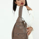 Jeyka Crystal Backpack Beige Bag