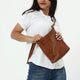 Jeyka Selin Genuine Leather Tan Bag