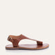 Dahlia Genuine Leather Women Sandals Tan