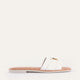 Judy Genuine Leather Women Sandals White