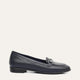 Aria Genuine Leather Women Shoes Navy Blue