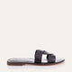 Celeste Genuine Leather Women Sandals Black
