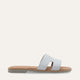 Aurelia Genuine Leather Women Sandals White