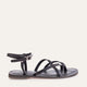 Arielle Genuine Leather Women Sandals Black