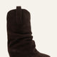 Emery Genuine Leather Suede Chocolate Boots