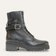 Parma Genuine Leather Black Boots