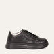 Ibiza Genuine Leather Women Sneakers Black