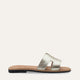 Aurelia Genuine Leather Women Sandals Gold