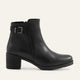 Adese Genuine Leather Black Boots
