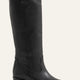 Lily Genuine Leather Black Boots