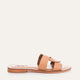 Celeste Genuine Leather Women Sandals Natural