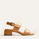 Perla Genuine Leather Camel Shoes