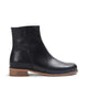 Evora Genuine Leather Black Boots