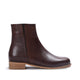 Evora Genuine Leather Brown Boots