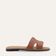 Aurelia Genuine Leather Women Sandals Tan
