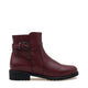 Montira Genuine Leather Burgundy Boots