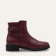 Montira Genuine Leather Burgundy Boots