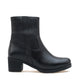 Masia Genuine Leather Black Boots