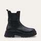 Nivora Genuine Leather Black Boots