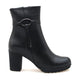 Tivora Genuine Leather Black Boots