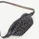 Sylvaine Leopard Gray Leather Bag