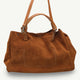 Aurenia Tan Suede Leather Bag