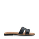 Aurelia Genuine Leather Women Sandals Black