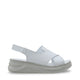 Lunara Leather Women Sandals White