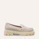 Bella Genuine Leather Beige Loafer