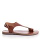 Dahlia Genuine Leather Women Sandals Tan