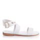 Alessandra Genuine Leather Women Sandals White