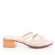 Benedetta Genuine Leather Women Sandals Beige