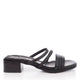 Benedetta Genuine Leather Women Sandals Black