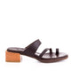 Antonia Genuine Leather Women Sandals Brown