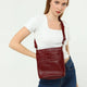 Jeyka Selin Genuine Leather Burgundy Bag