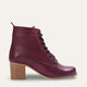 Rozi Genuine Leather Burgundy Boots