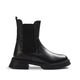 Asalina Genuine Leather Black Boots
