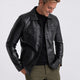 Rafael Black Leather Jacket Men Jeyka