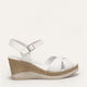 Lorca Genuine Leather White Sandal